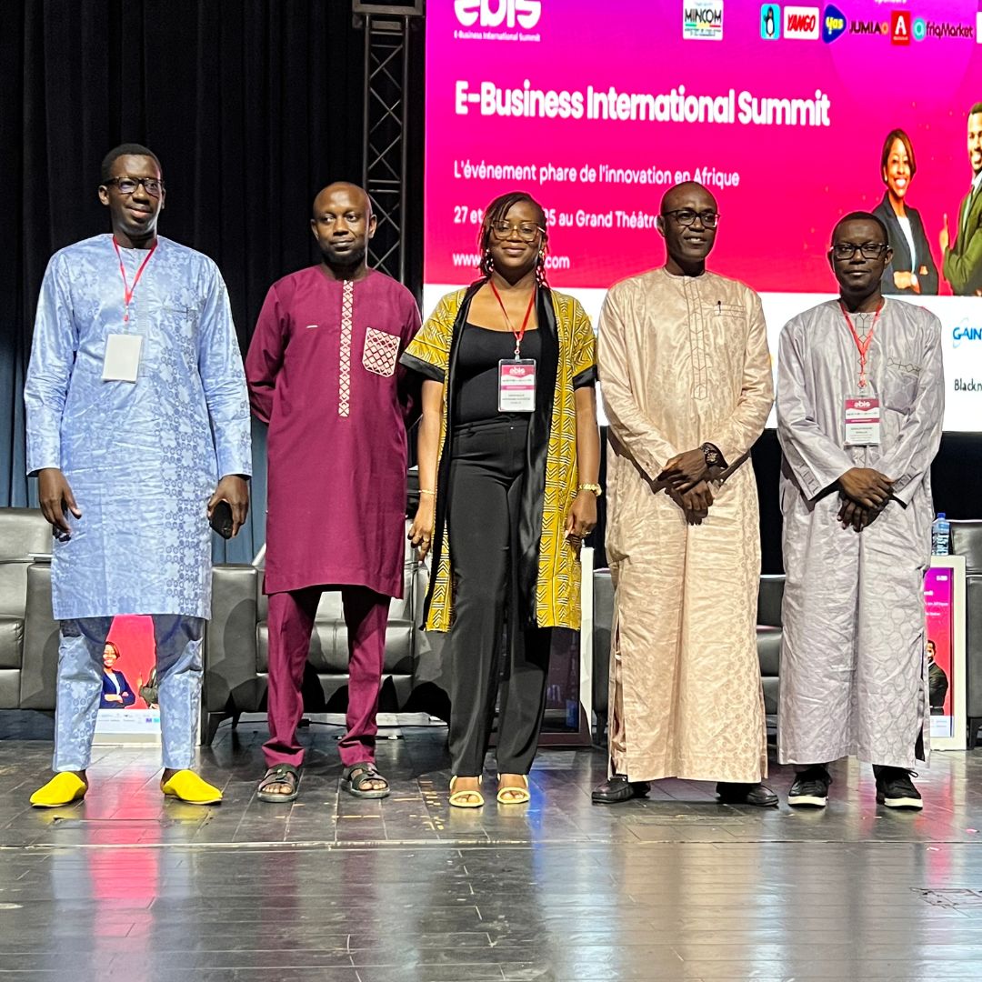 EBIS speakers on stage